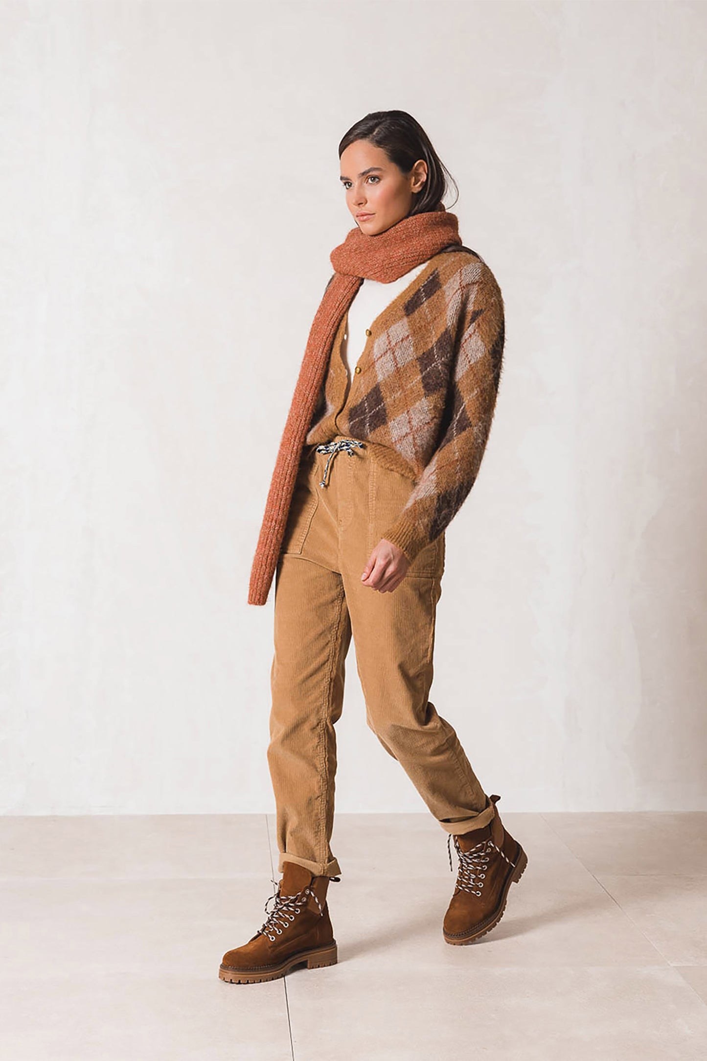 VESTE RÉTRO LOSANGES