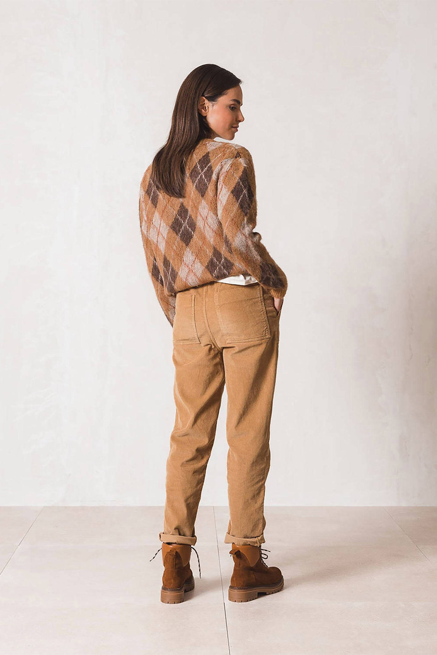 VESTE RÉTRO LOSANGES