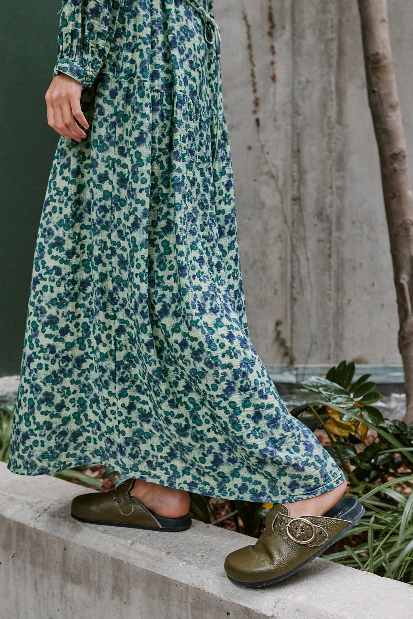 PRINTED MAXI DRESS