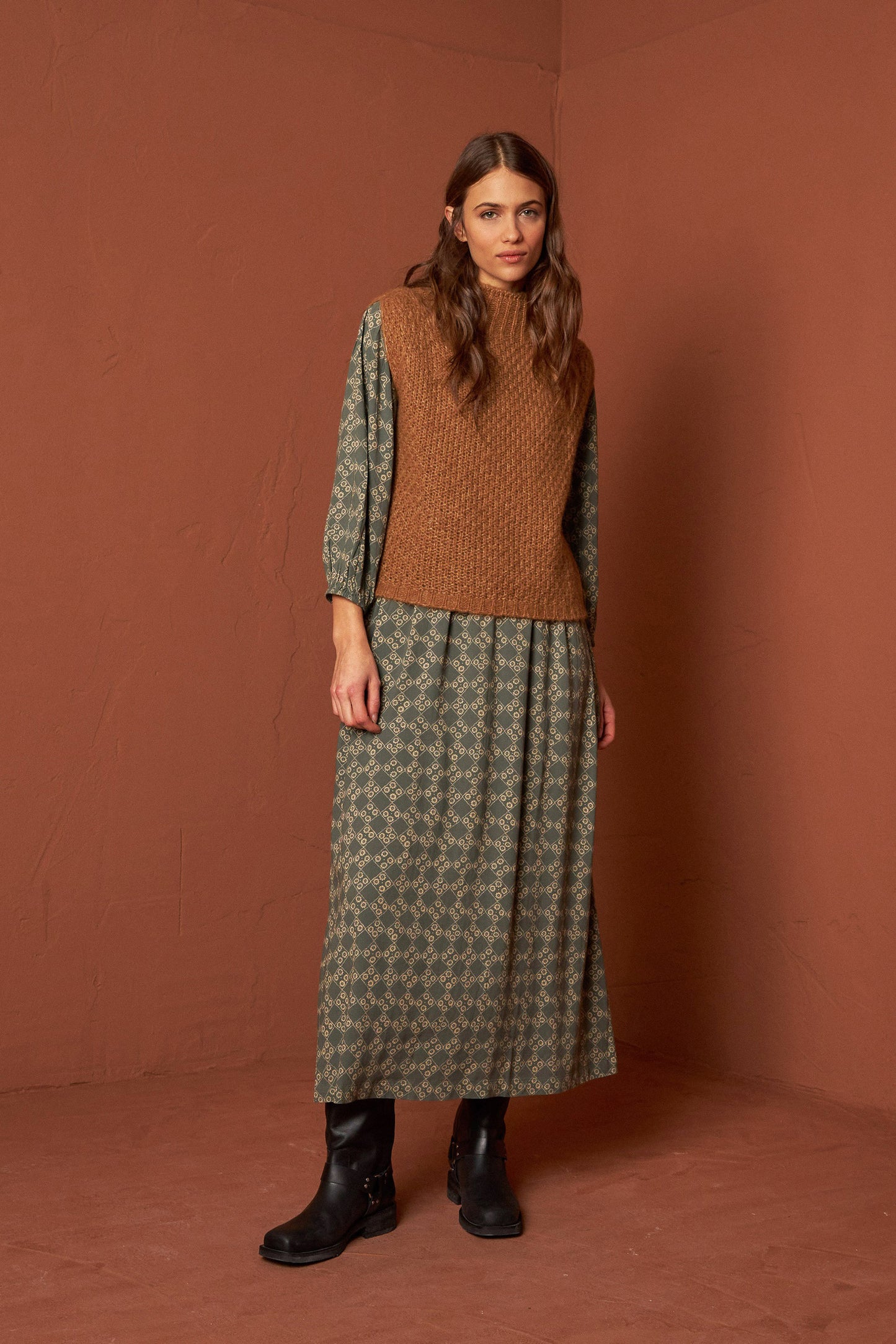 GILET EN MAILLE COULEURS