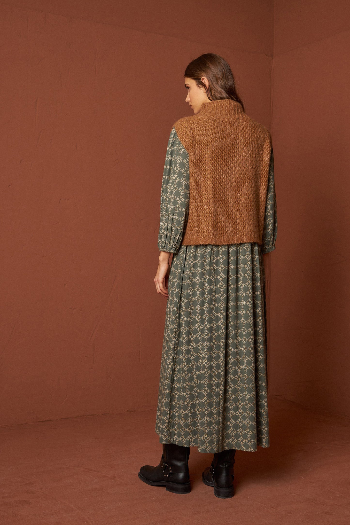 GILET EN MAILLE COULEURS