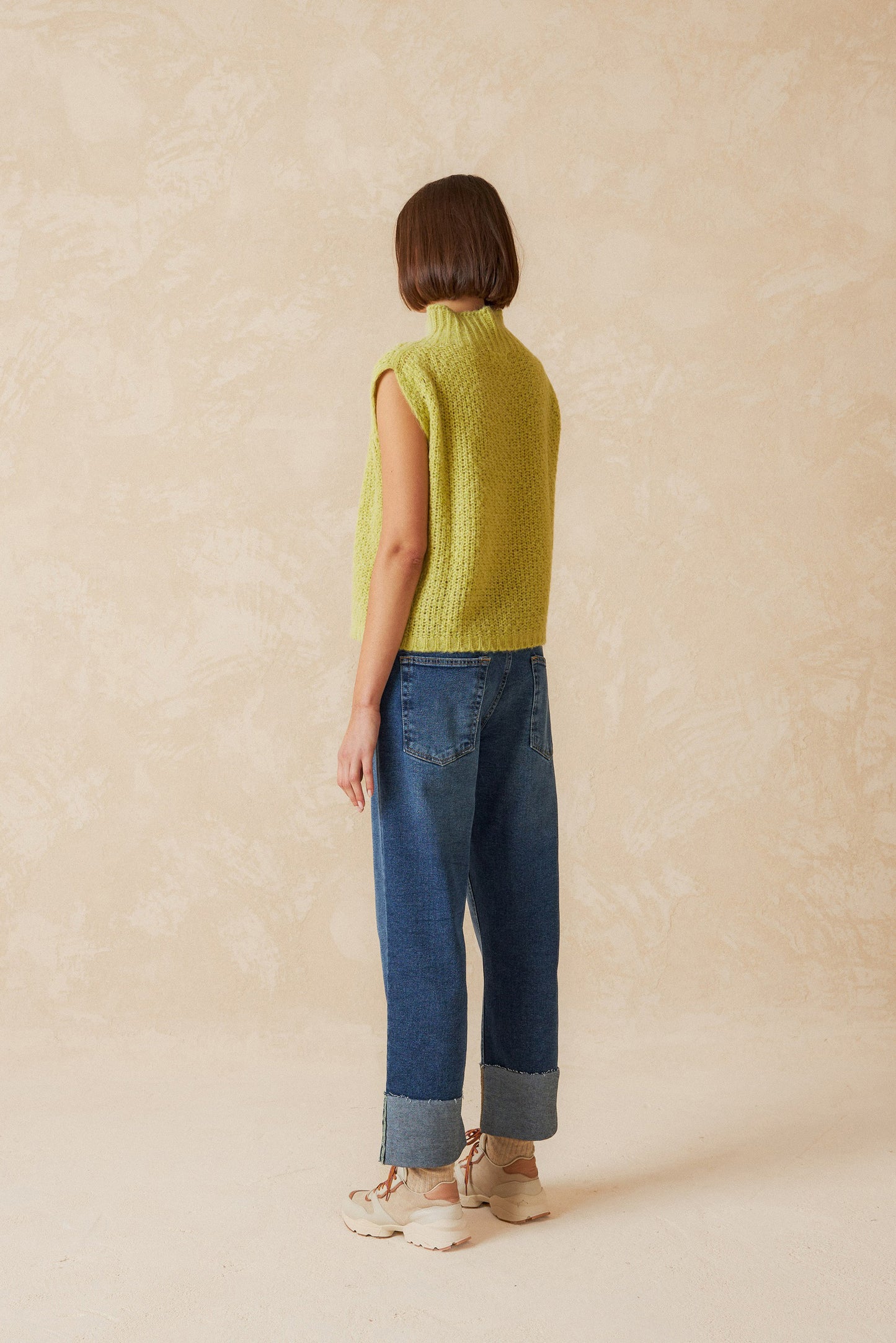 GILET EN MAILLE COULEURS