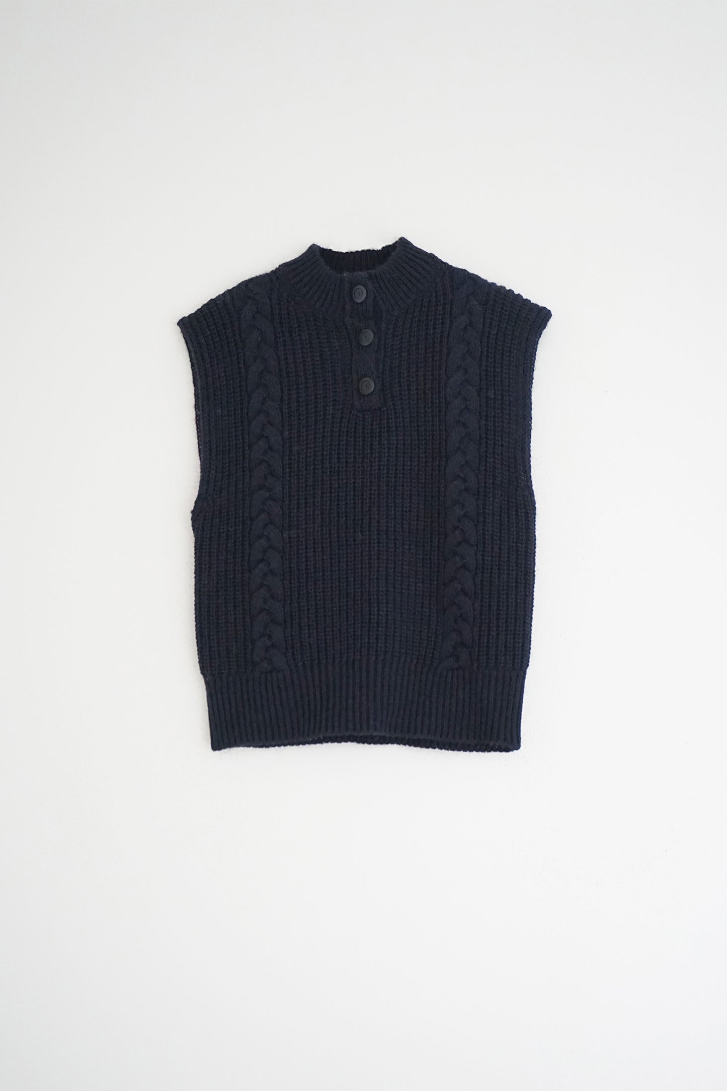 GILET CROP TORSADÉ
