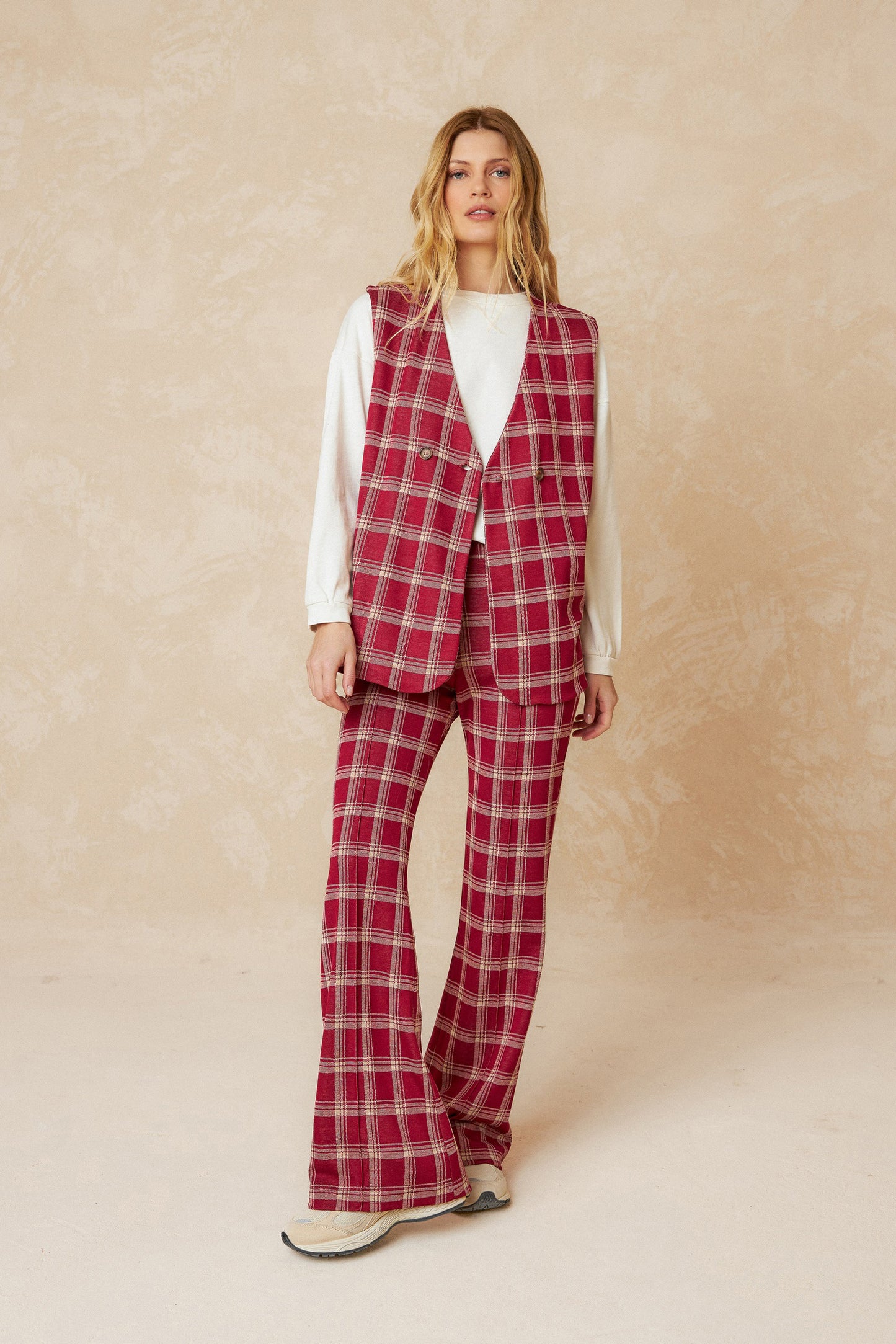 GILET EN MAILLE POINT DE ROME