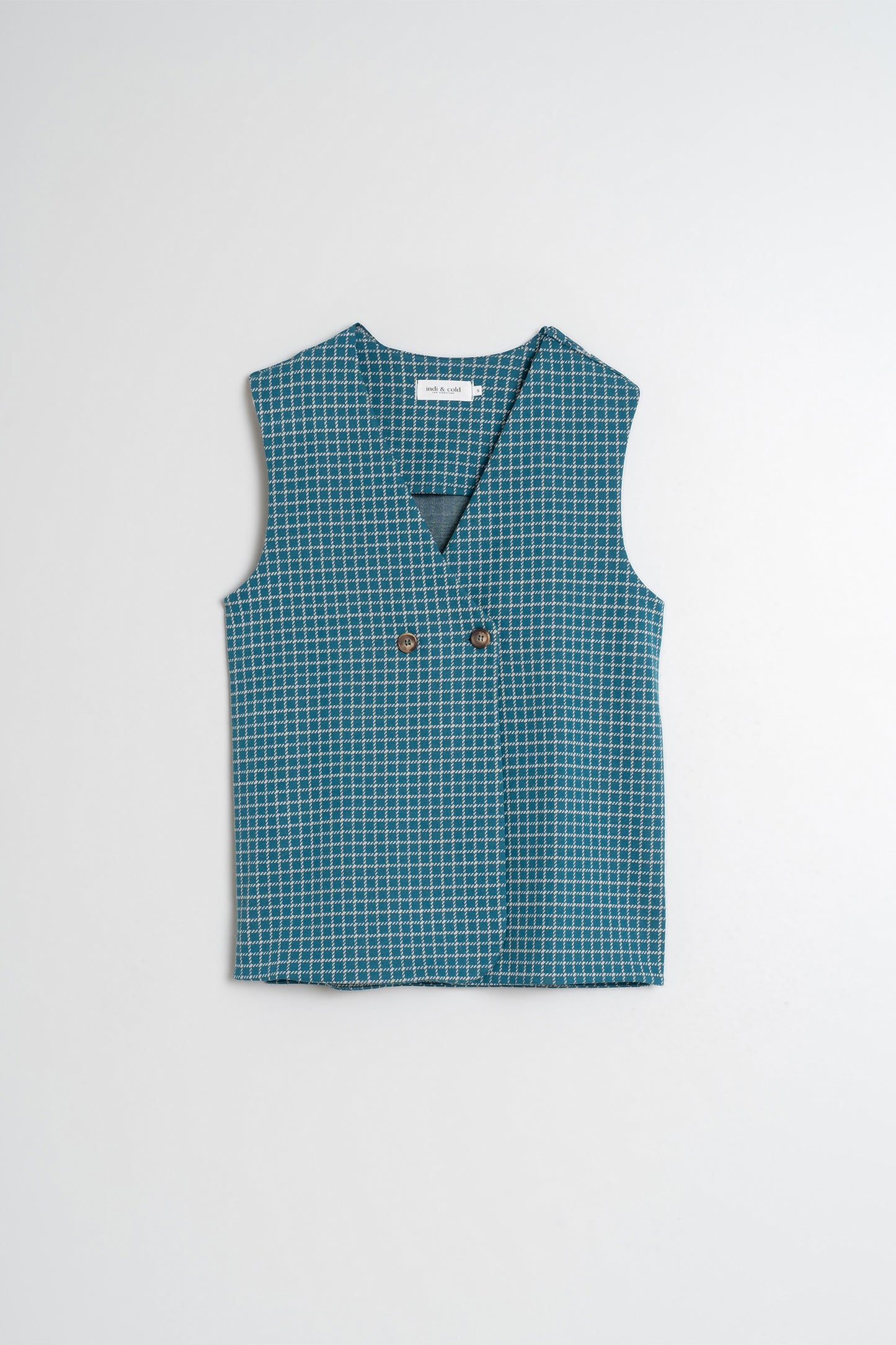 GILET EN MAILLE POINT DE ROME