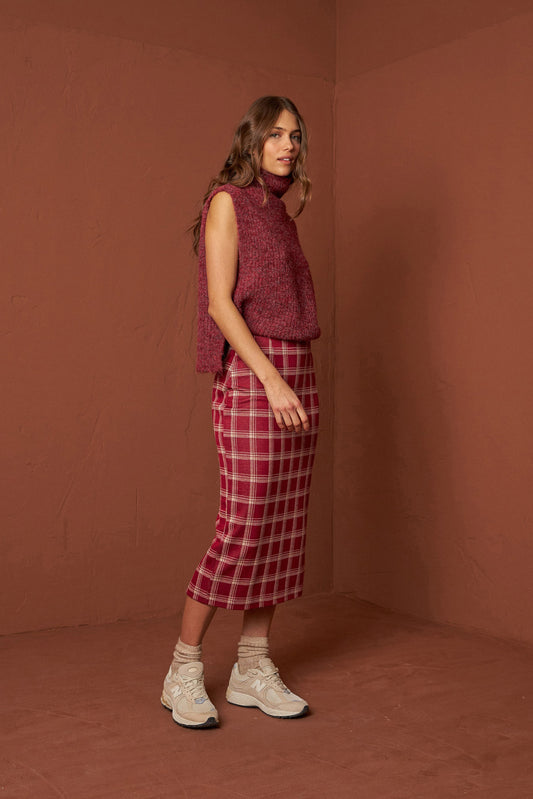 PENCIL SHAPE SKIRT 2