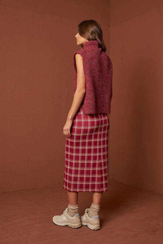 PENCIL SHAPE SKIRT 4