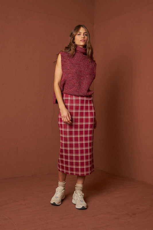 PENCIL SHAPE SKIRT 5