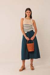 KNOTTED BUCKET BAG