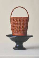 KNOTTED BUCKET BAG