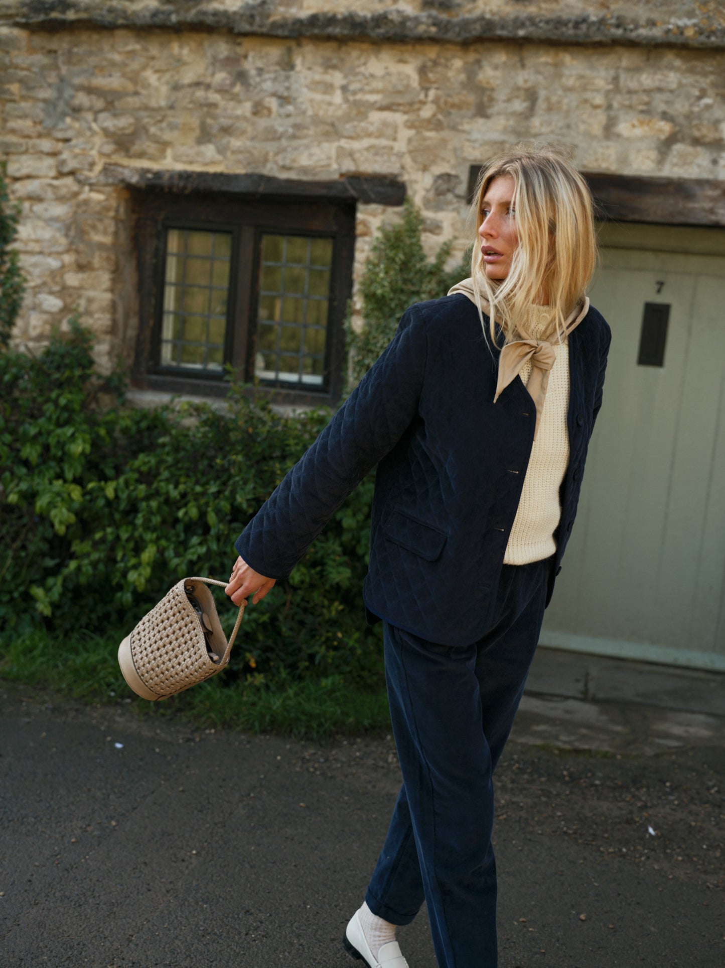 KNOTTED BUCKET BAG