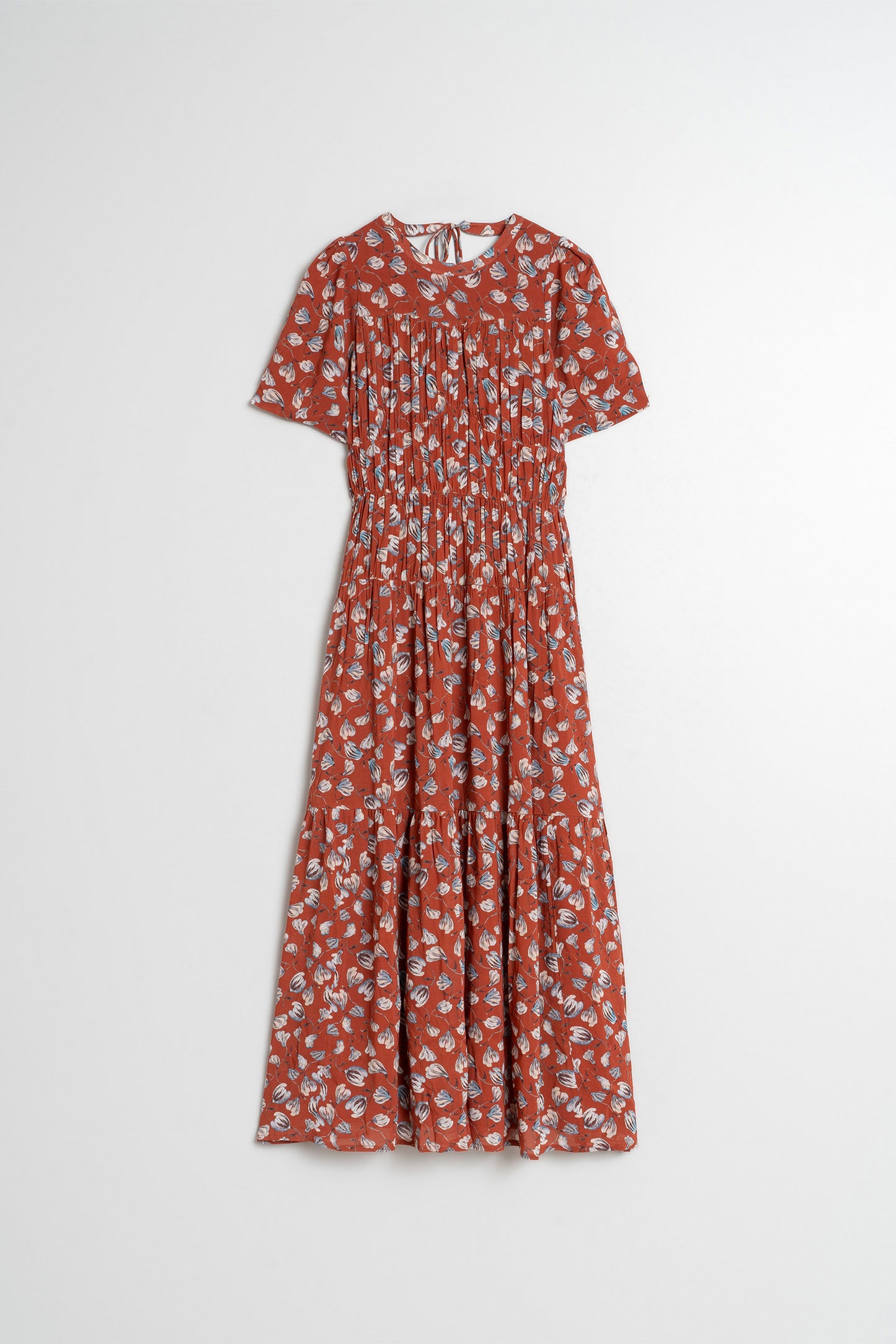 ROBE MAXI EN MOUSSELINE