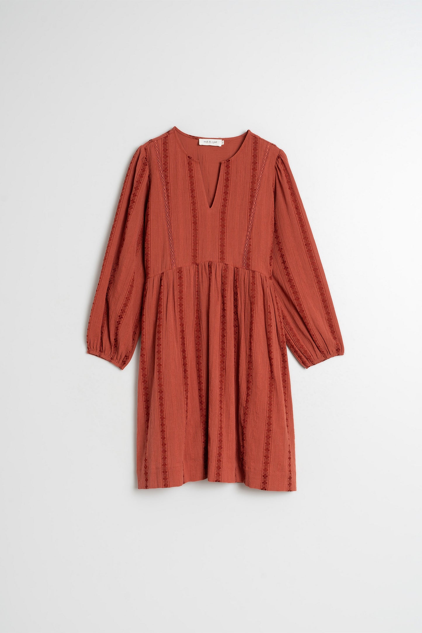 ROBE COURTE JAQUARD
