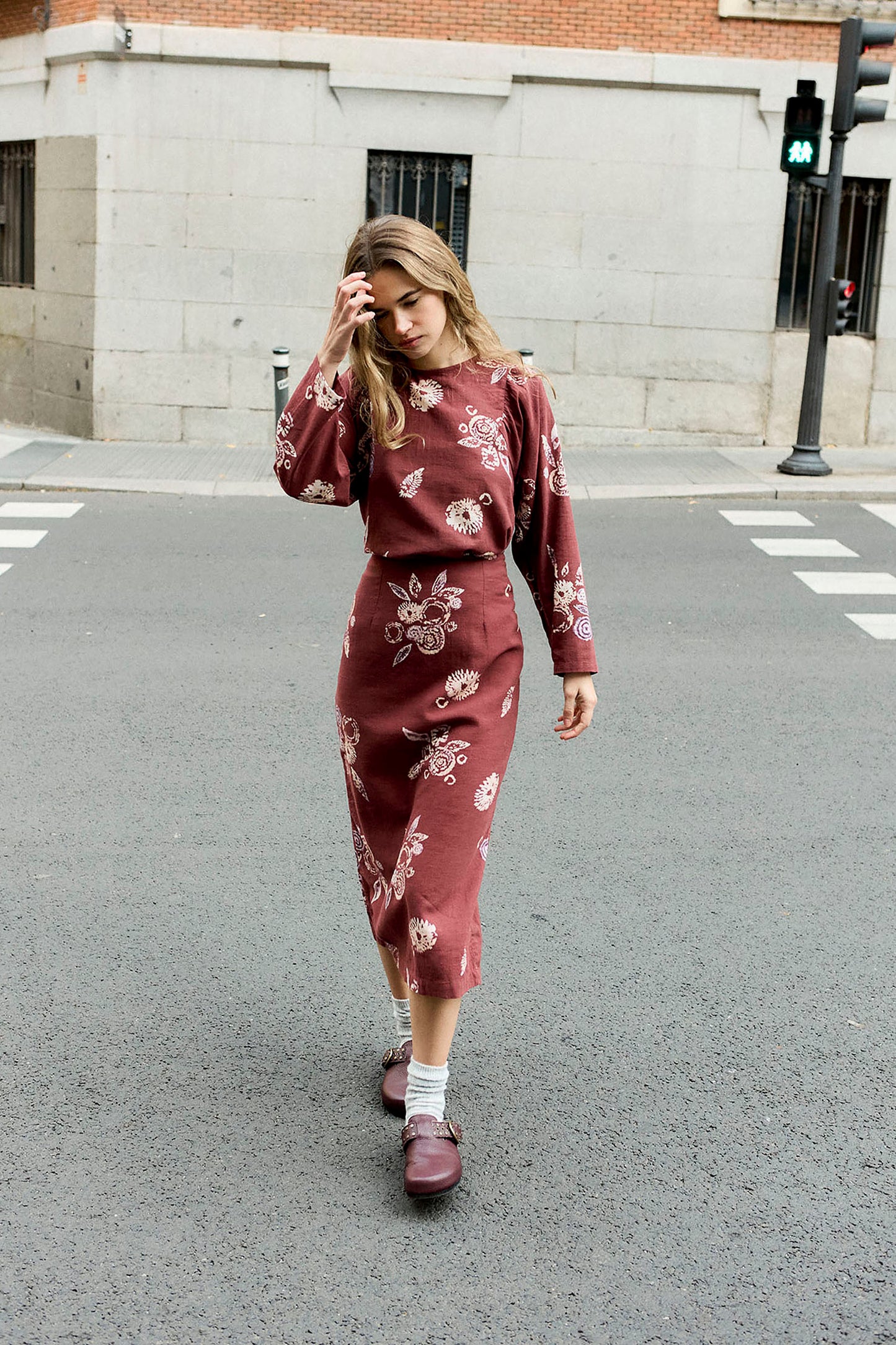 JUPE TIE MIDI