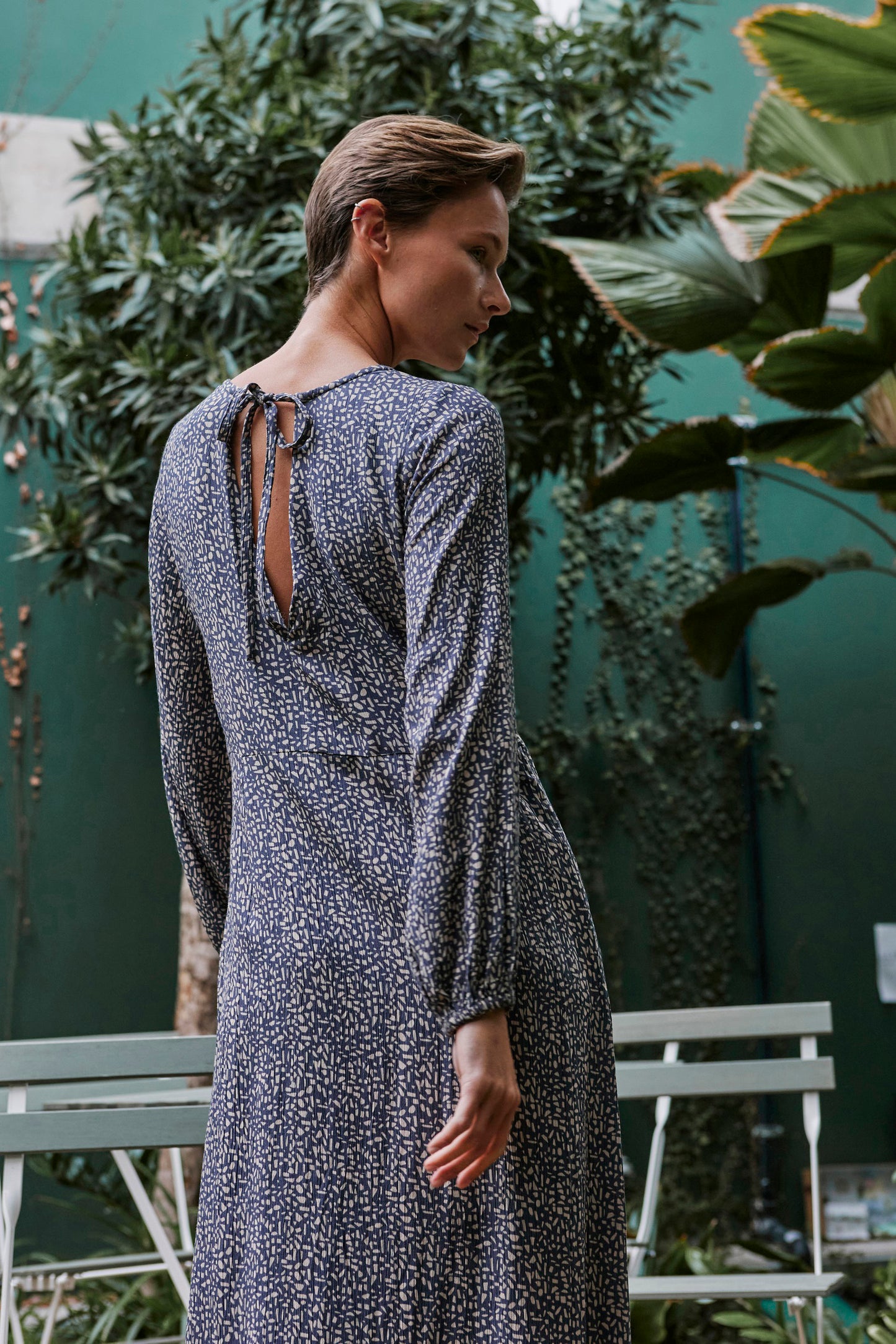 ROBE MAXI EN VISCOSE