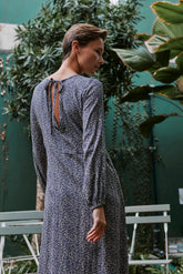 MAXI DRESS VISCOSE CREP