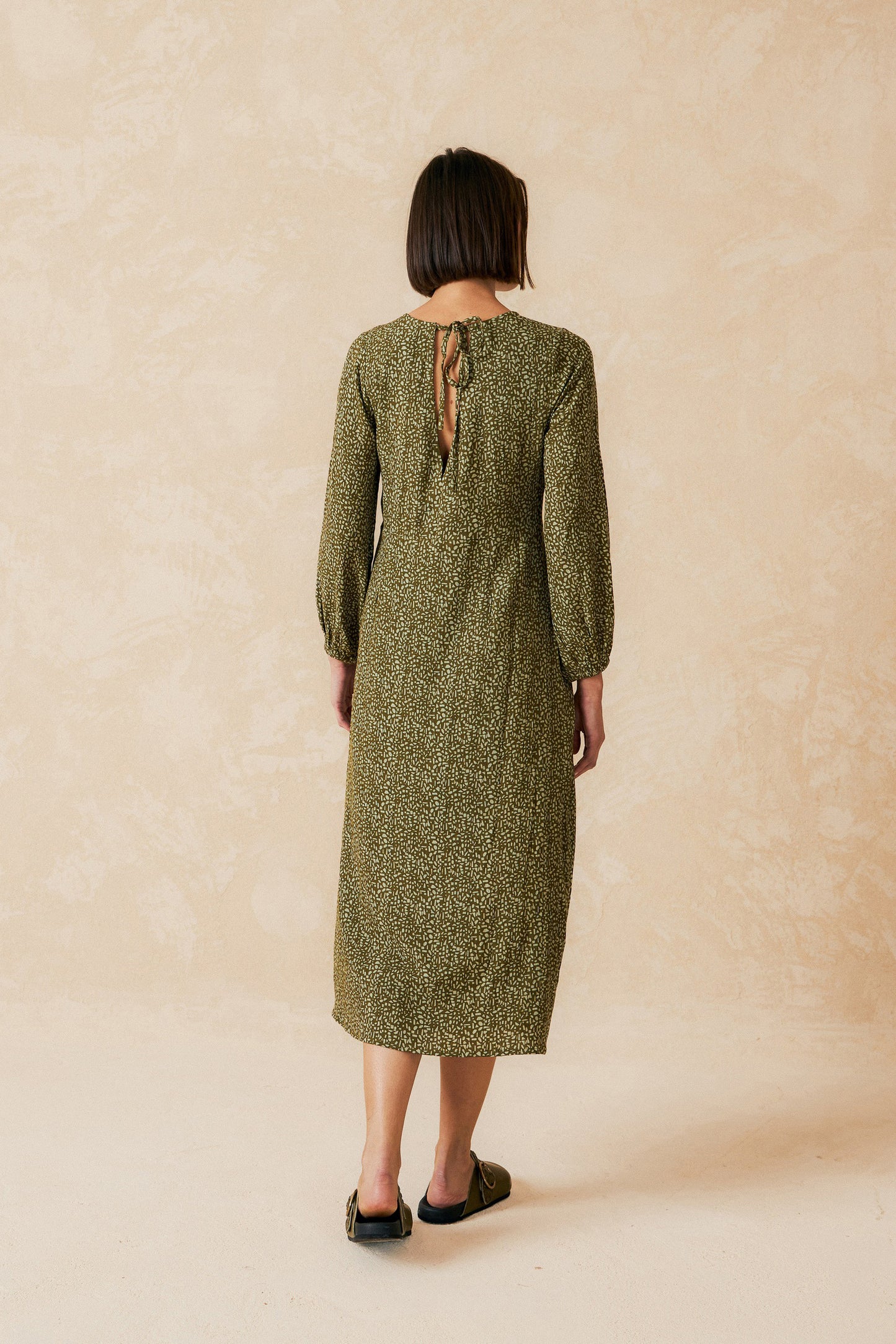 ROBE MAXI EN VISCOSE