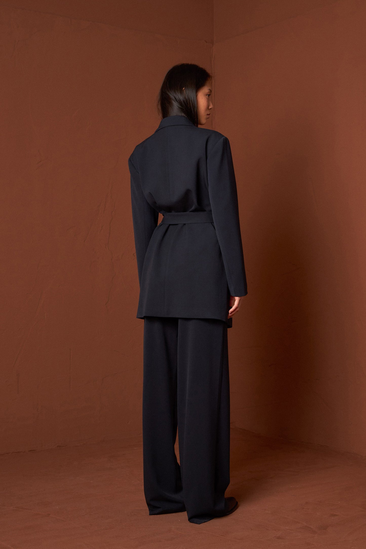 MAXI BLAZER WITH BELT