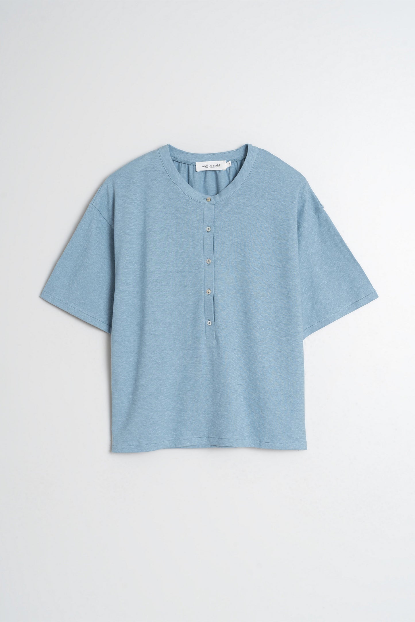 T-SHIRT COURT EN CHANVRE