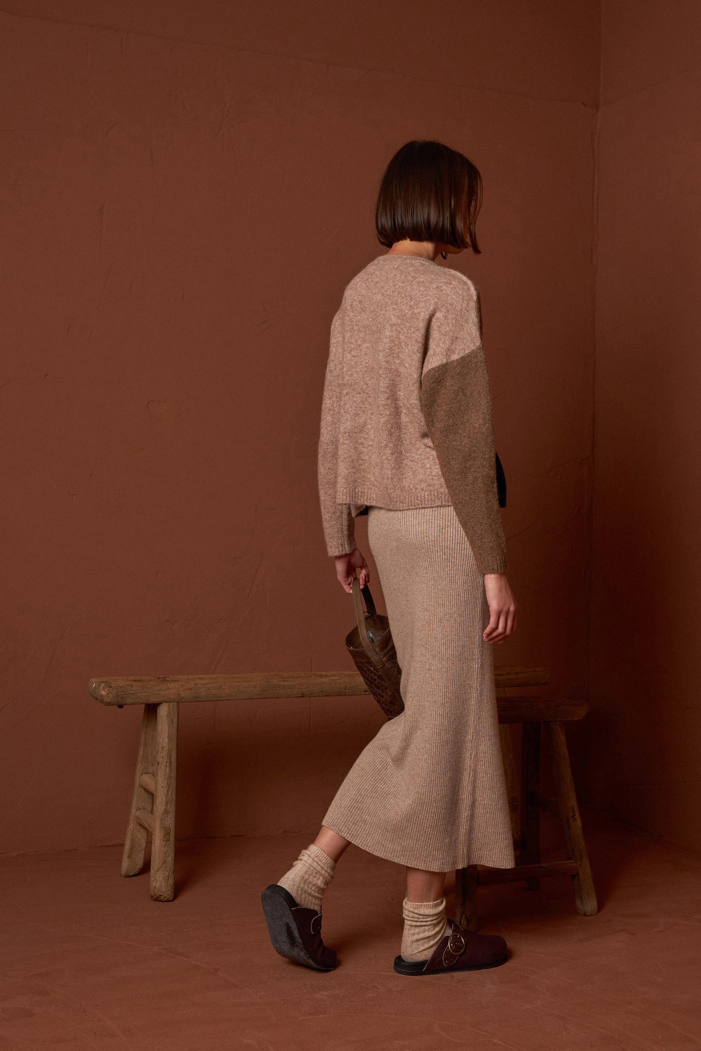 WOOL INTARSIA SWEATER