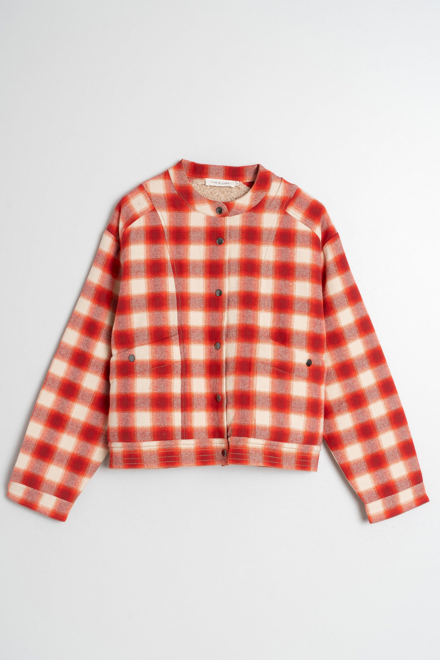 VESTE À CARREAUX