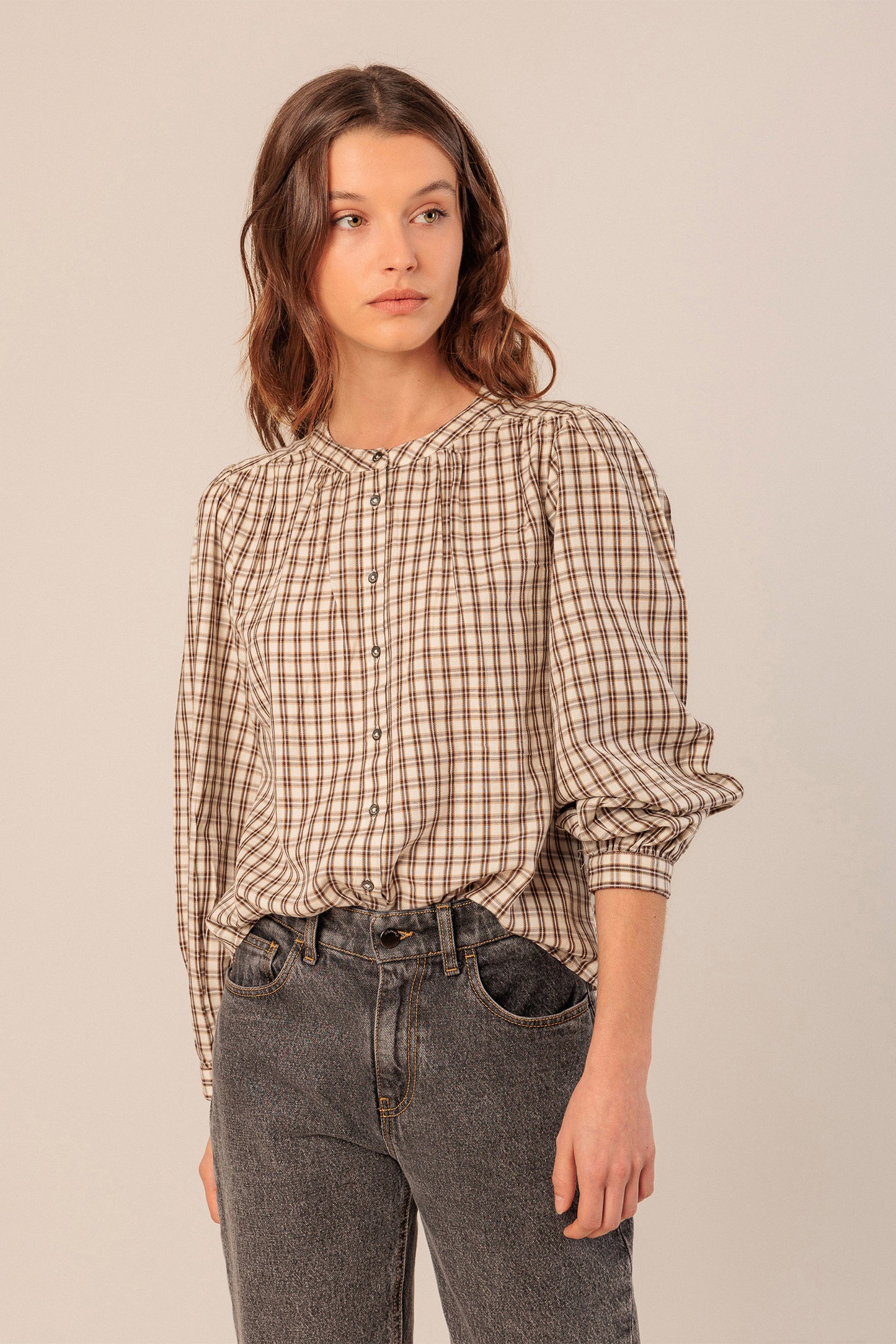 CHEMISE À CARREAUX ÉCOSSAIS