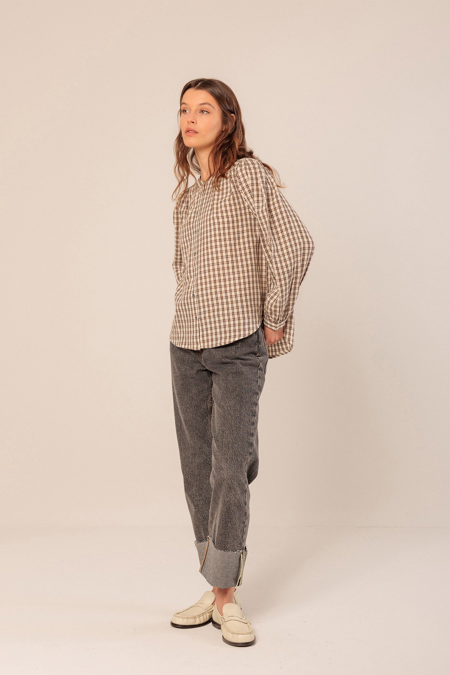 CHEMISE À CARREAUX ÉCOSSAIS
