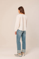 CHEMISE EN DOUBLE GAZE