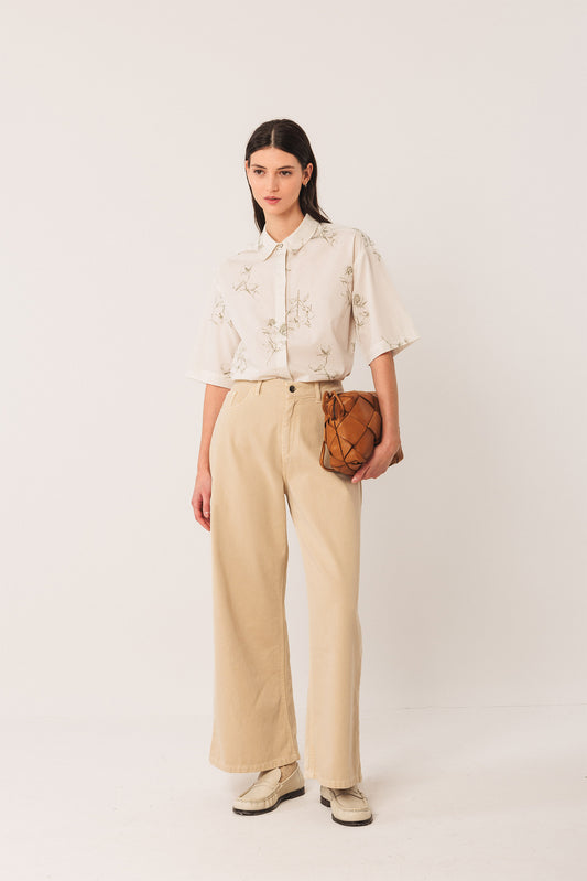 CAMISA POPELÍN ESTAMPADA 2