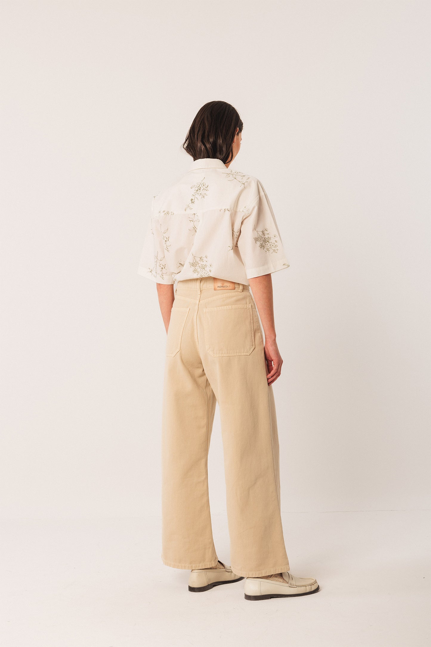 PRINTED POPLIN SHIRT