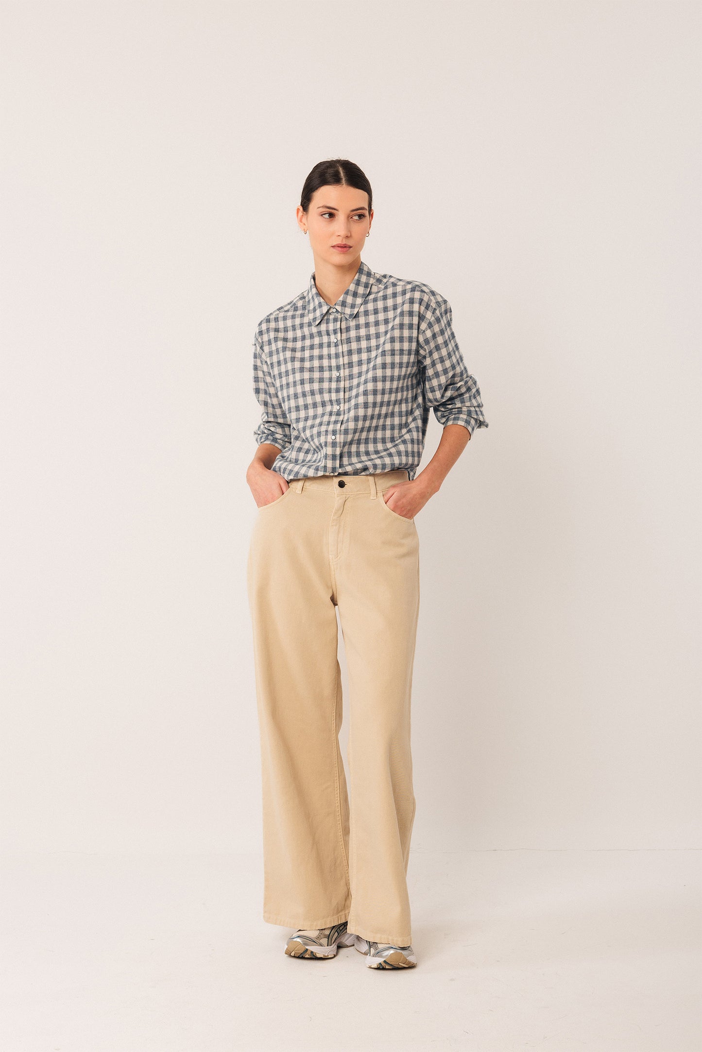 VICHY-CHECKERED SHIRT