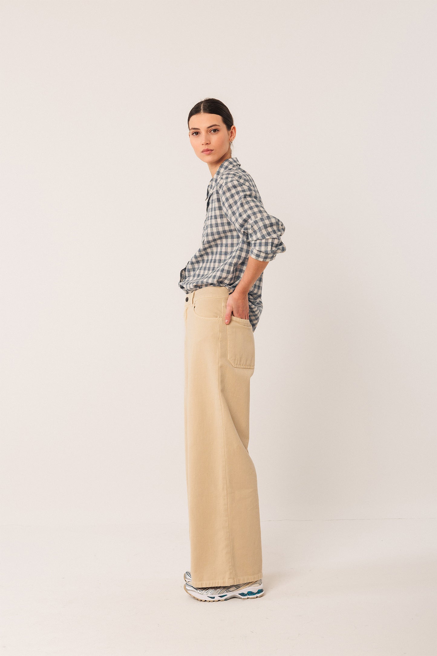 VICHY-CHECKERED SHIRT