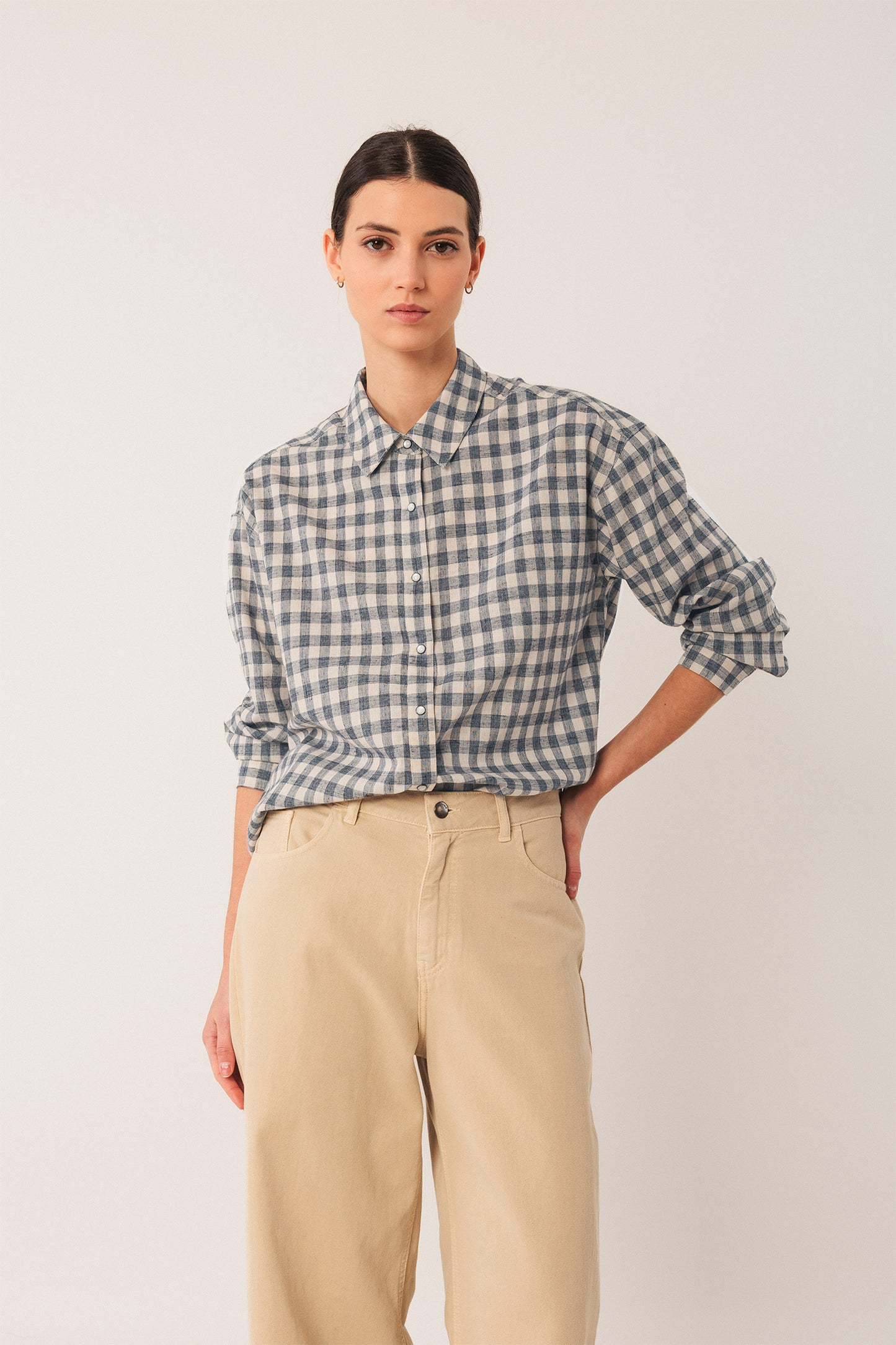 VICHY-CHECKERED SHIRT