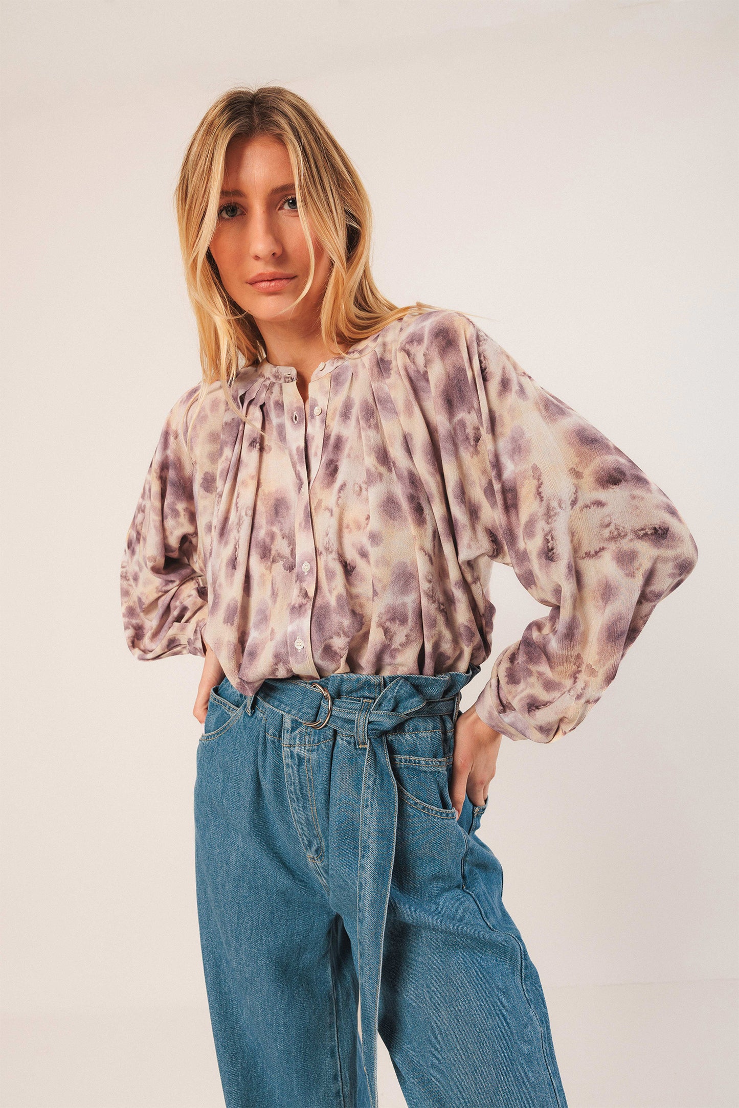 CHEMISE IMPRIMÉE AQUARELLE