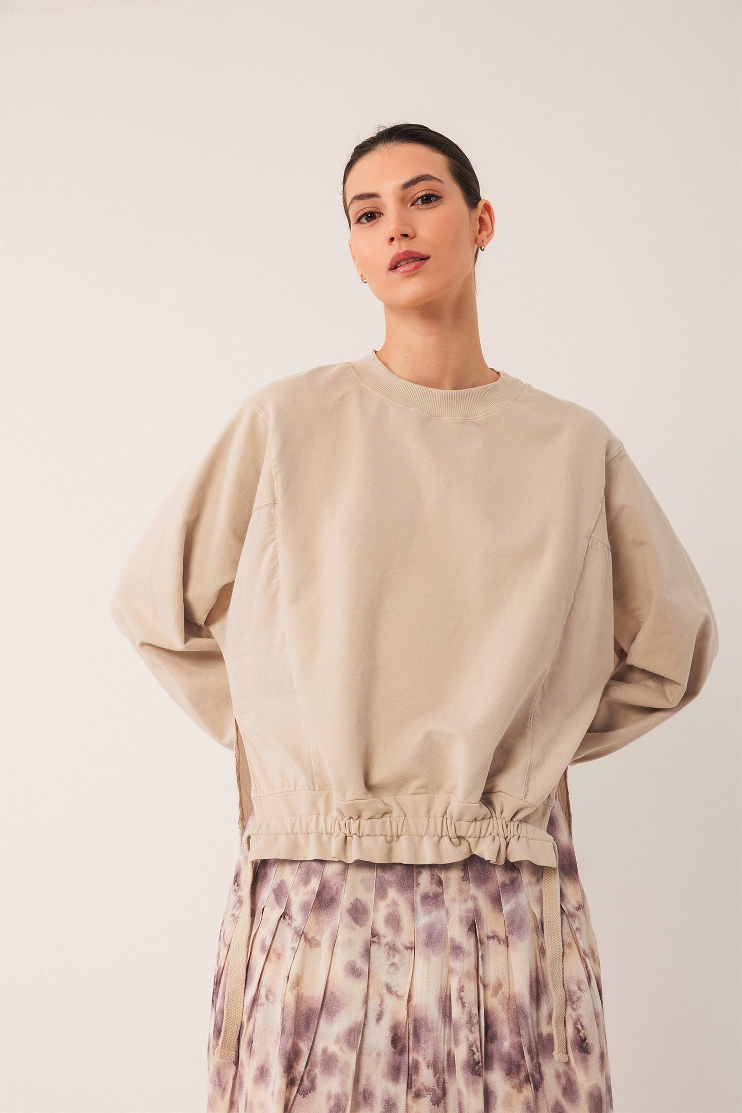 FALDA MIDI ACUARELA