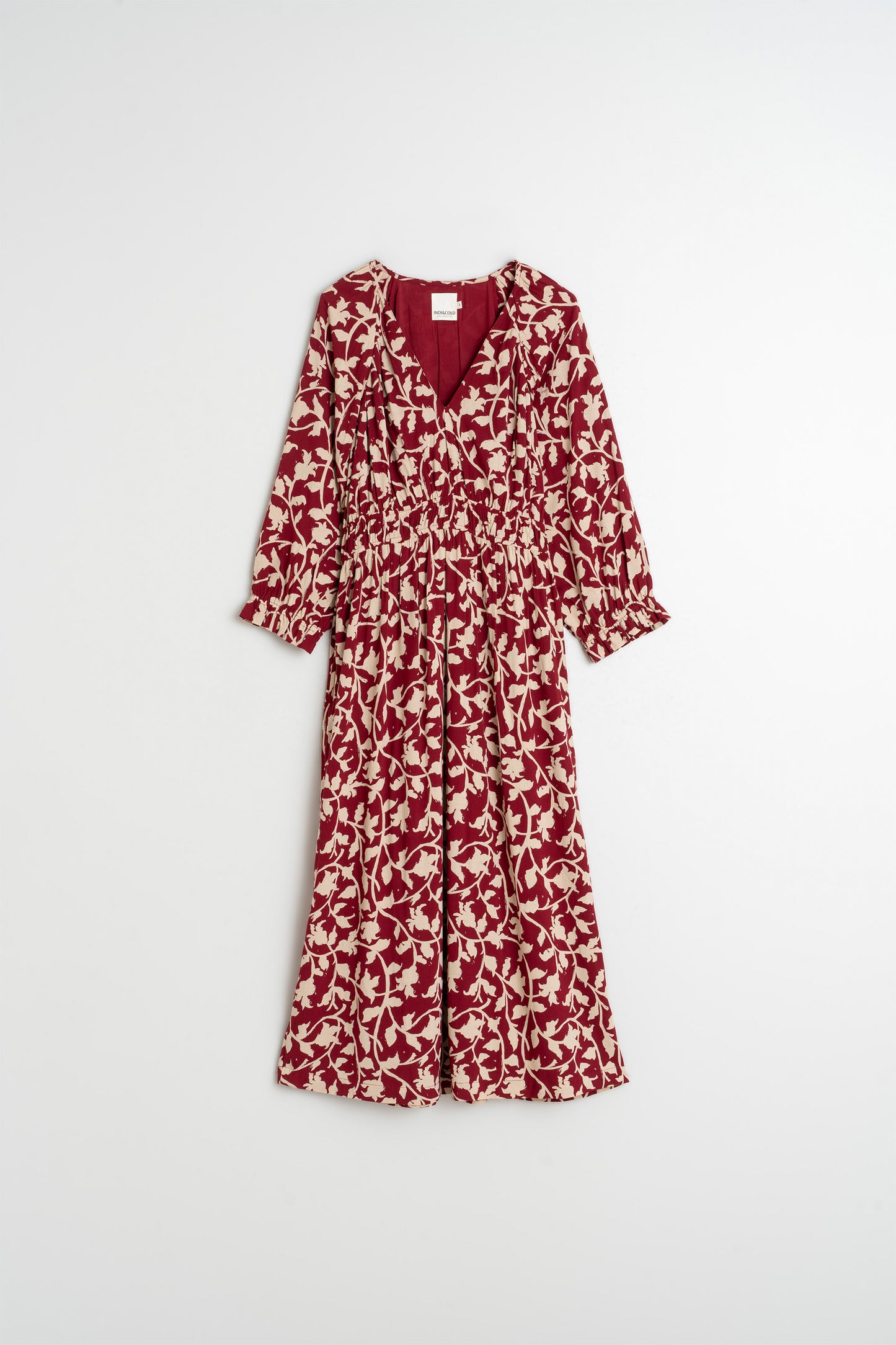 VESTIDO MIDI VISCOSA