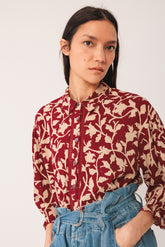 CHEMISE À MANCHES 3/4 EN VISCOSE