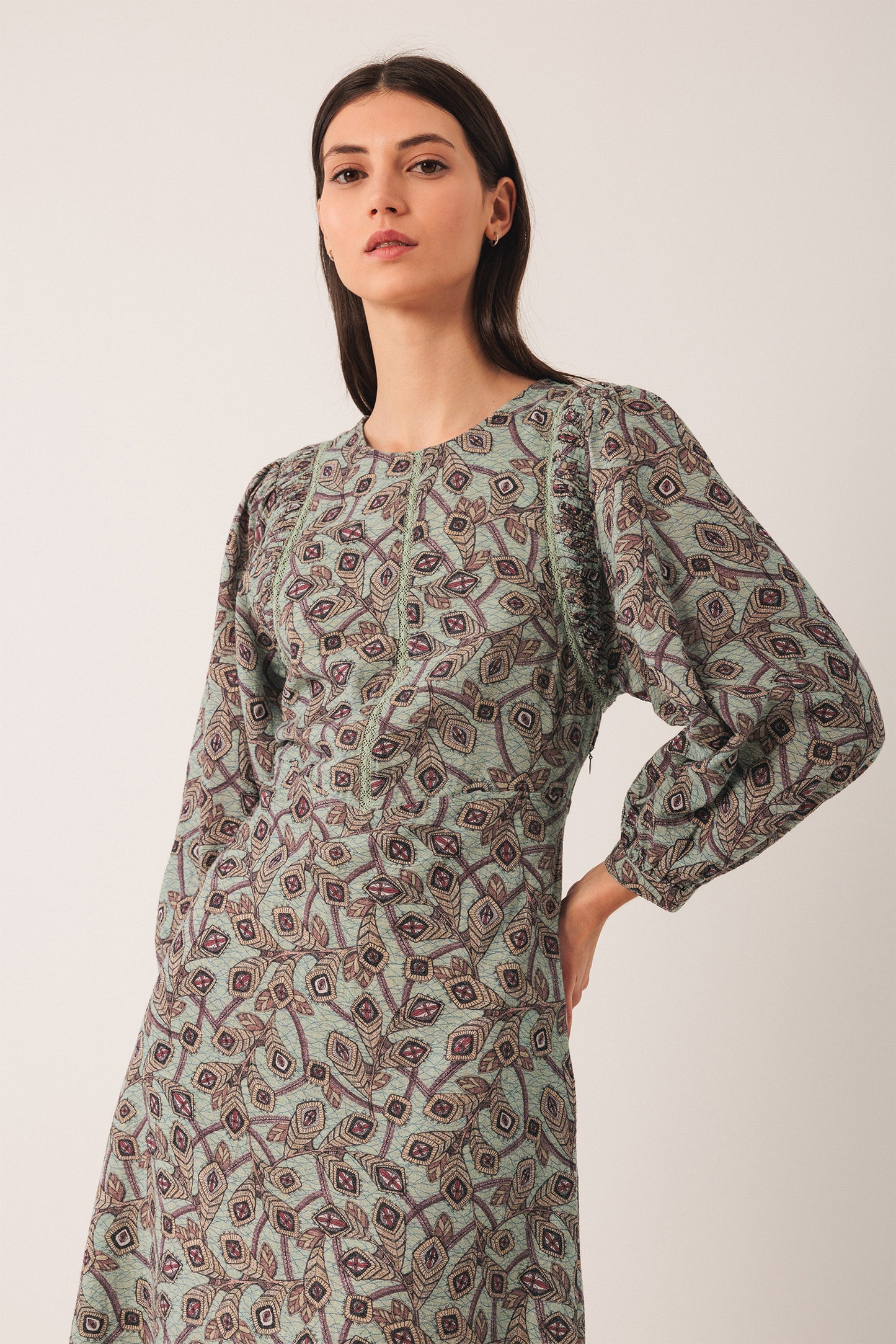 CREPE COTTON DRESS
