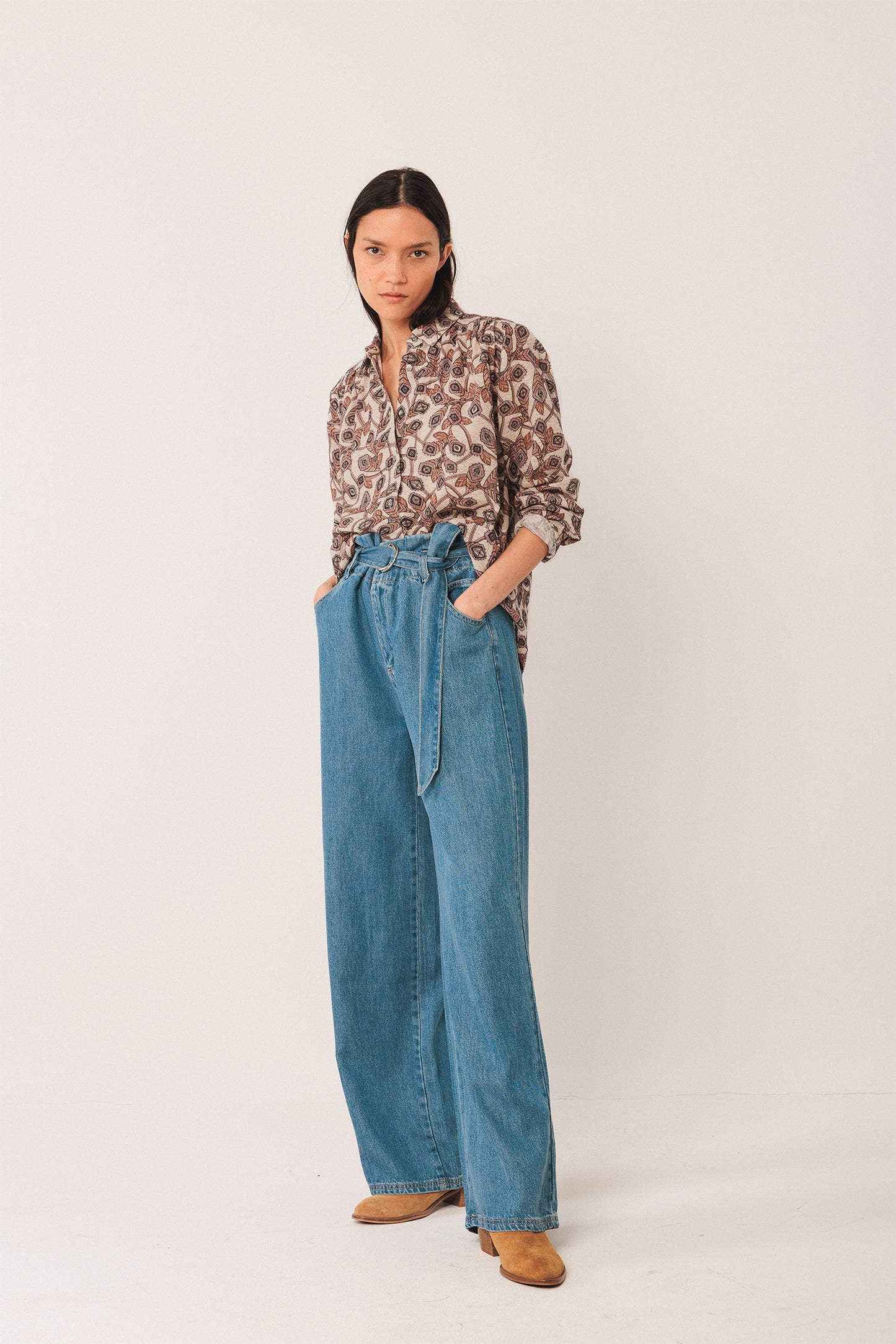 CREPE COTTON SHIRT