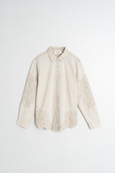 CHEMISE EN VOILE BRODÉE