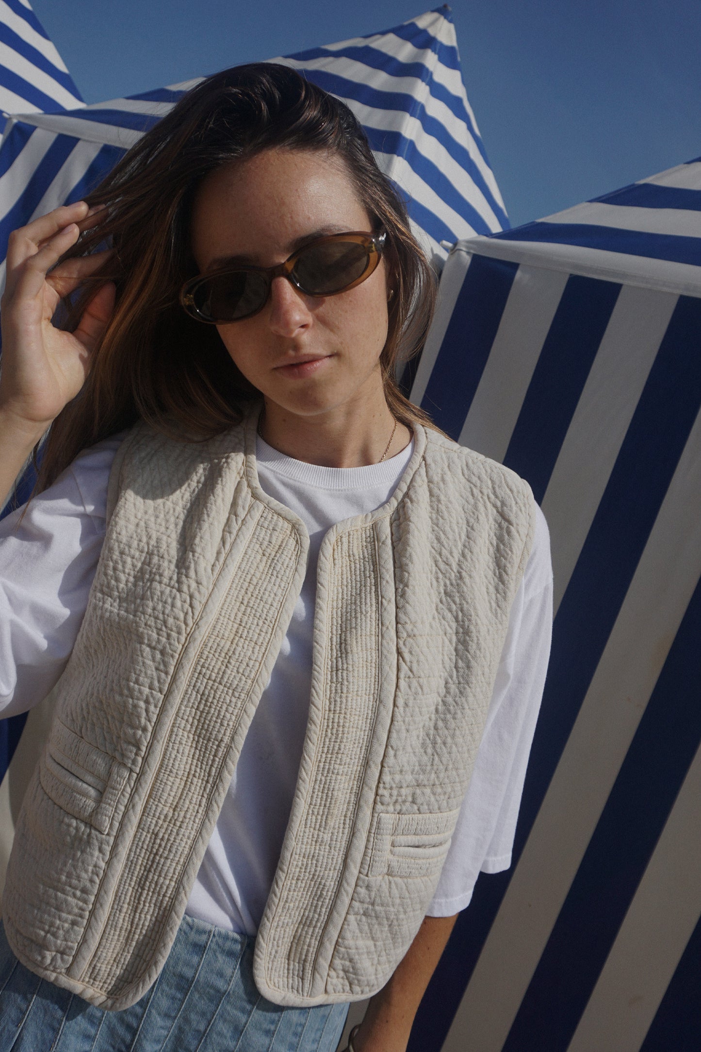COTTON PADDED VEST