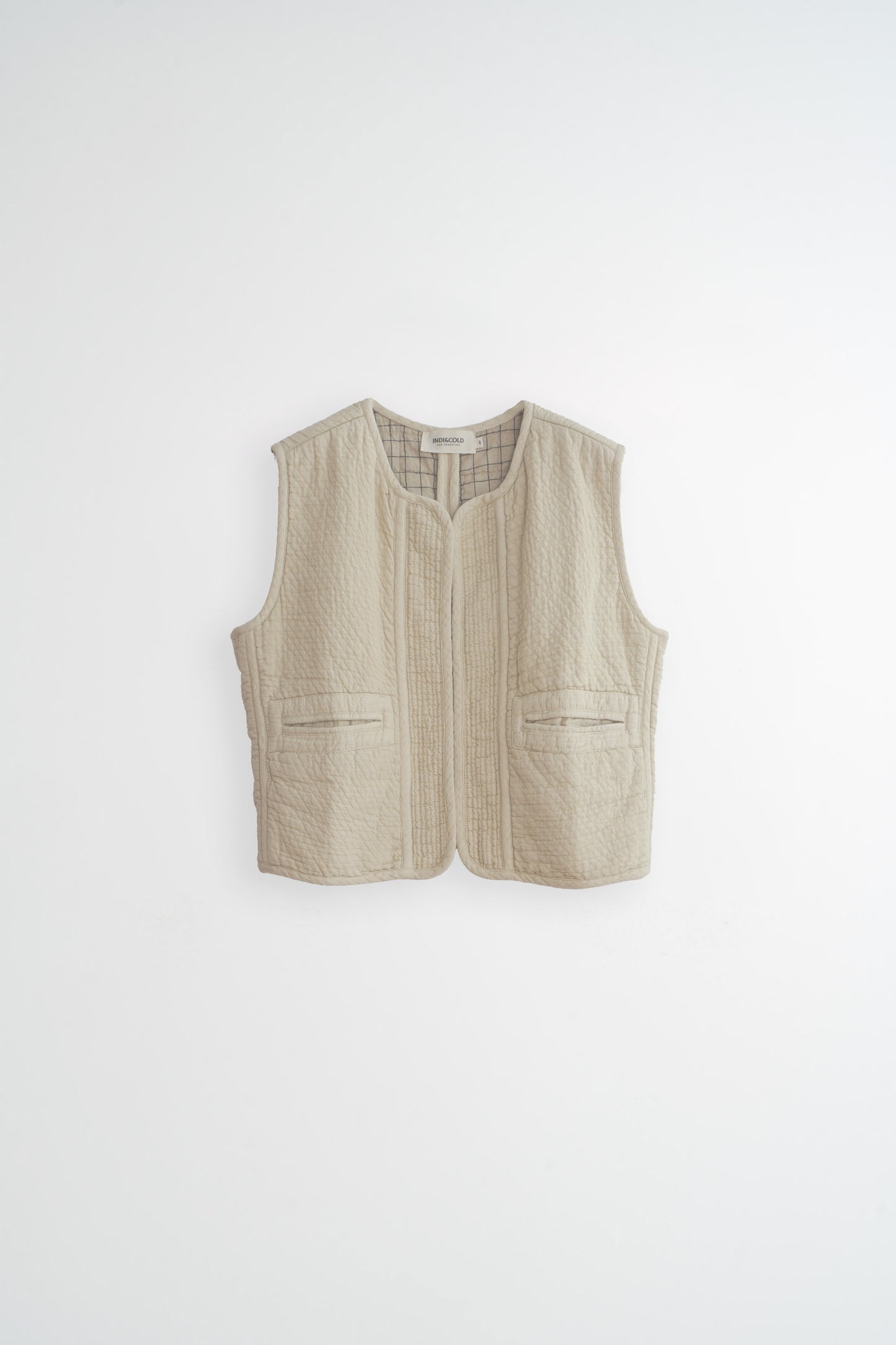 GILET MATELASSÉ COTON
