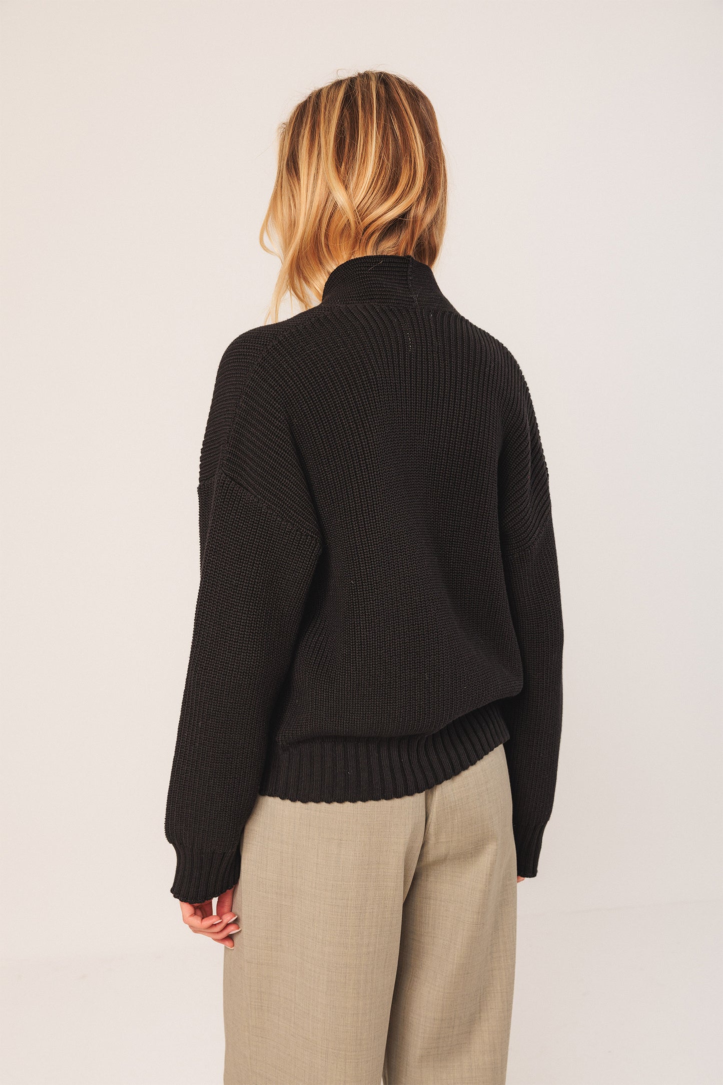 VESTE CROISÉE EN COTON