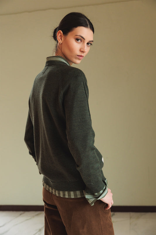 MERINO DIAMOND SWEATER 3