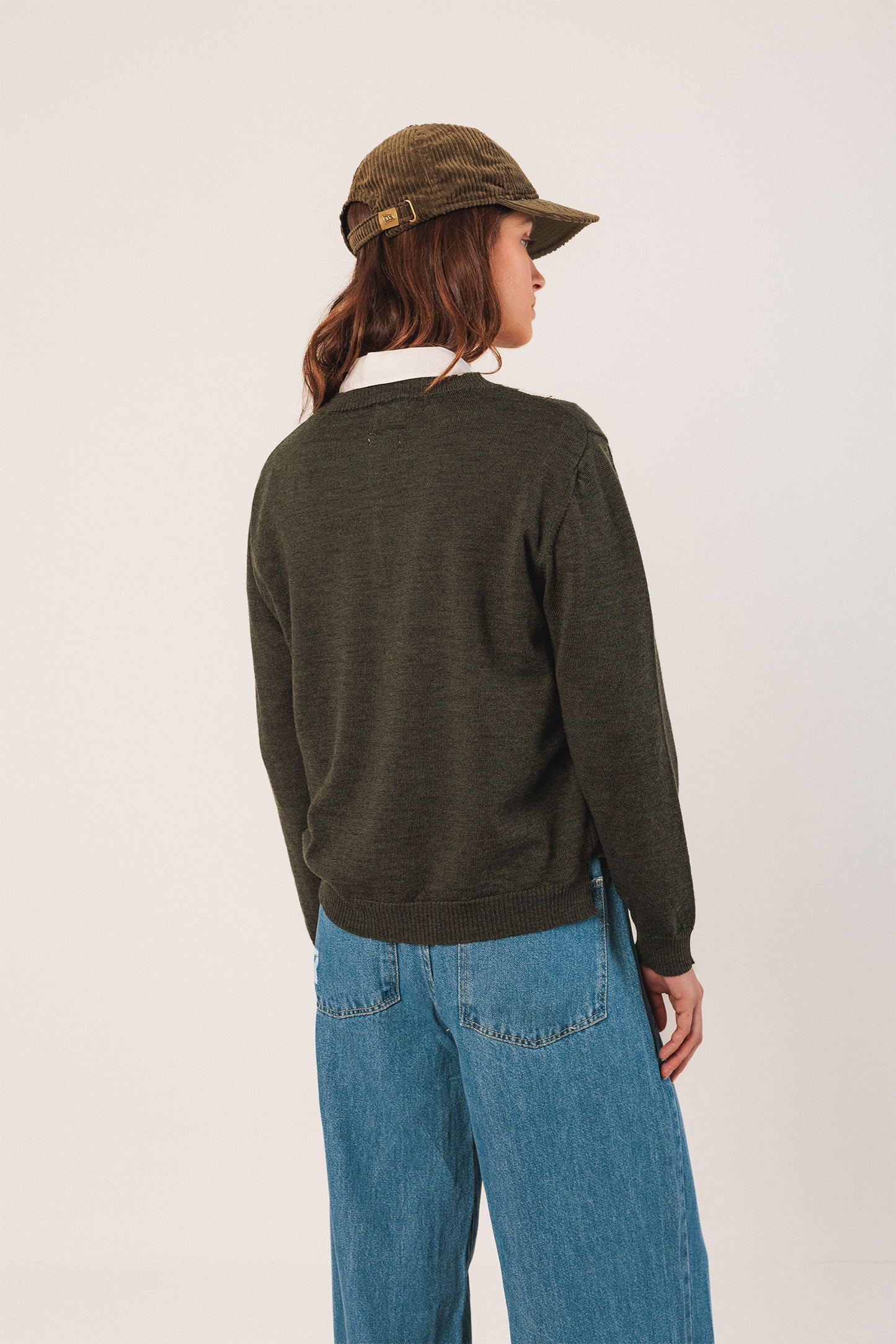 CHAQUETA ROMBOS MERINO