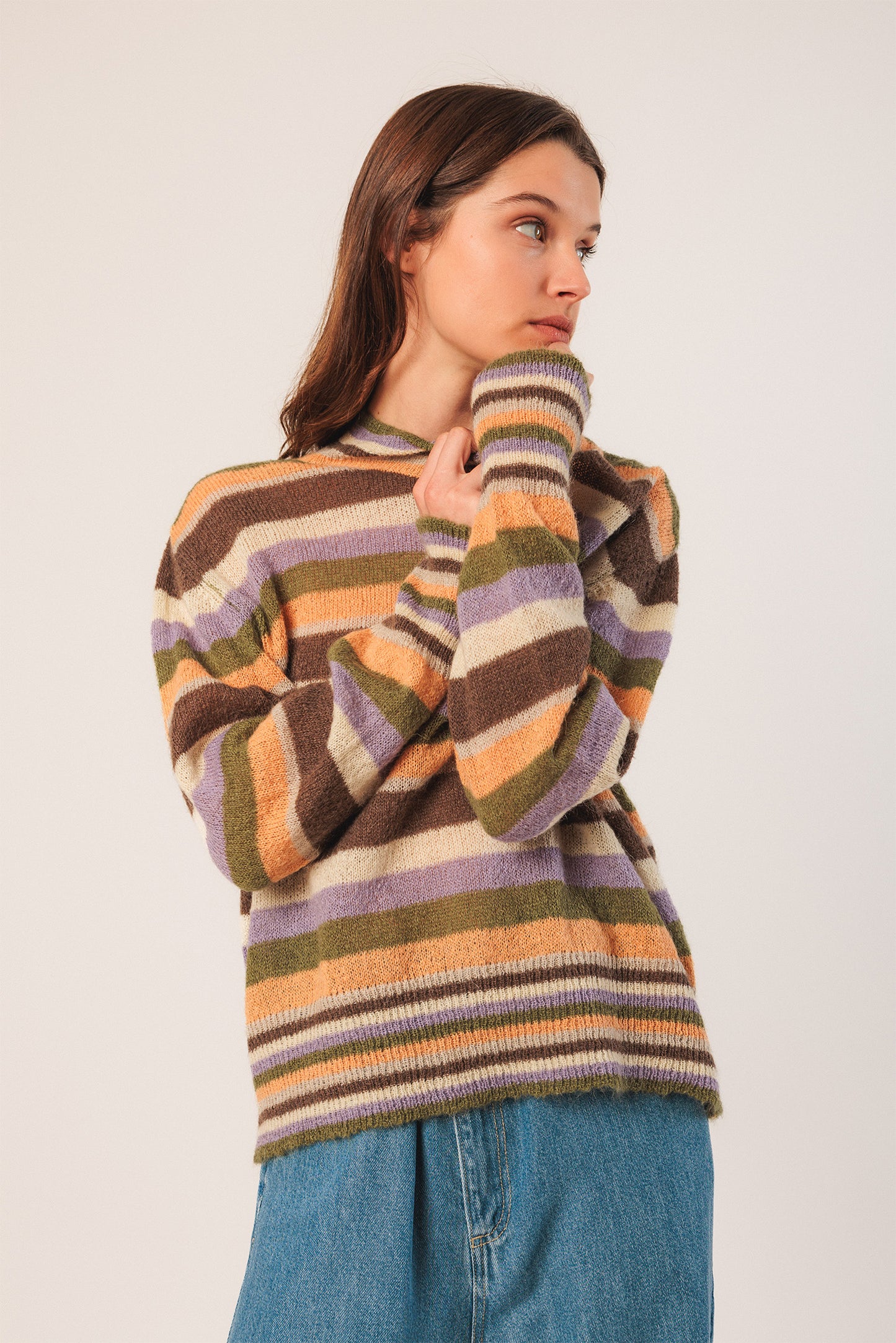 JERSEY MULTICOLOR CON MOHAIR
