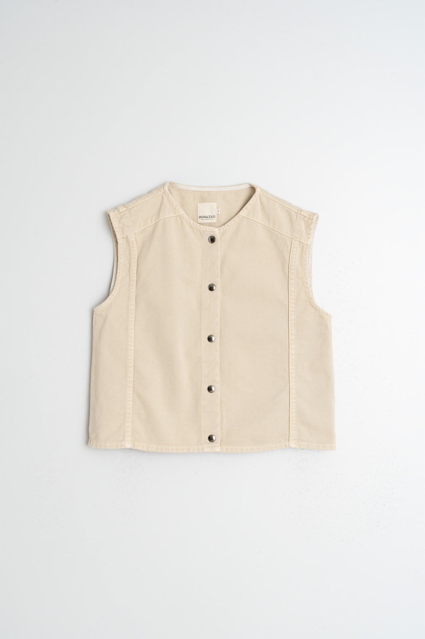 GILET EN SERGÉ