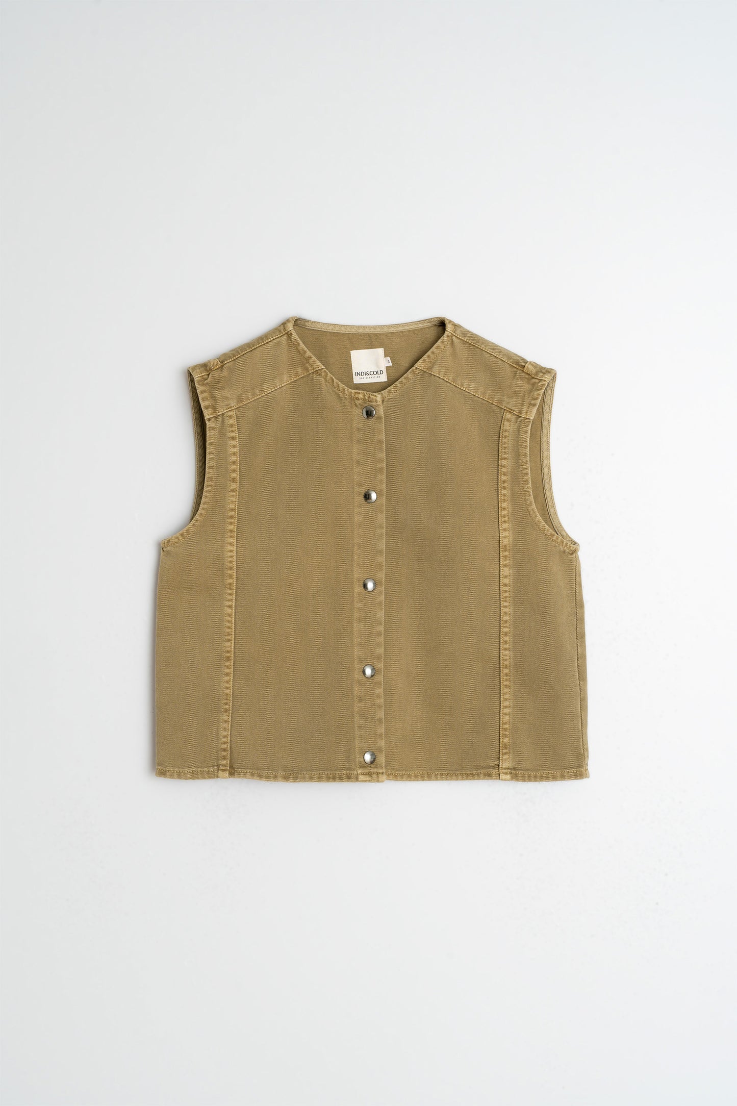 GILET EN SERGÉ