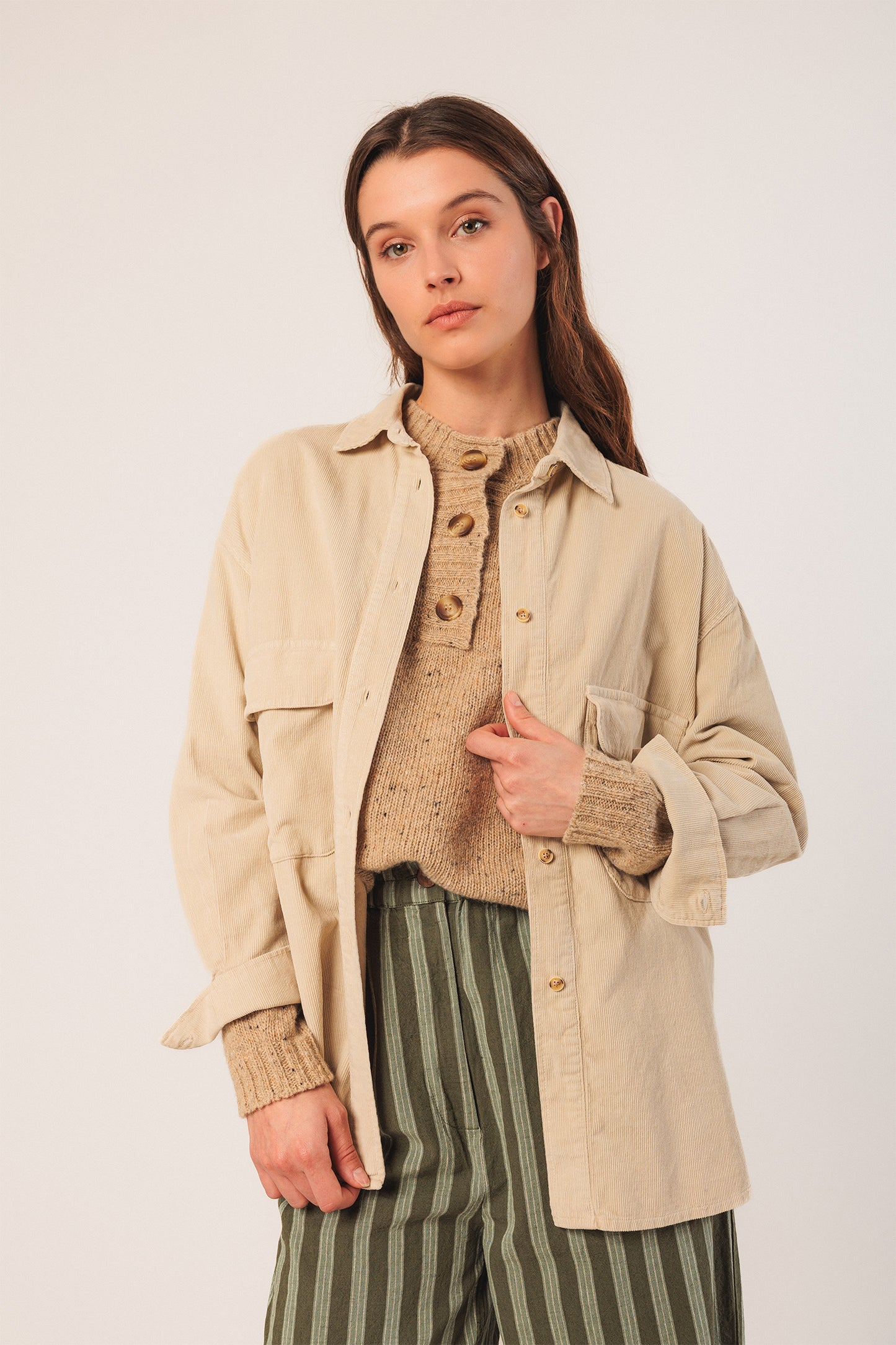 CAMISA PANA ALGODÓN