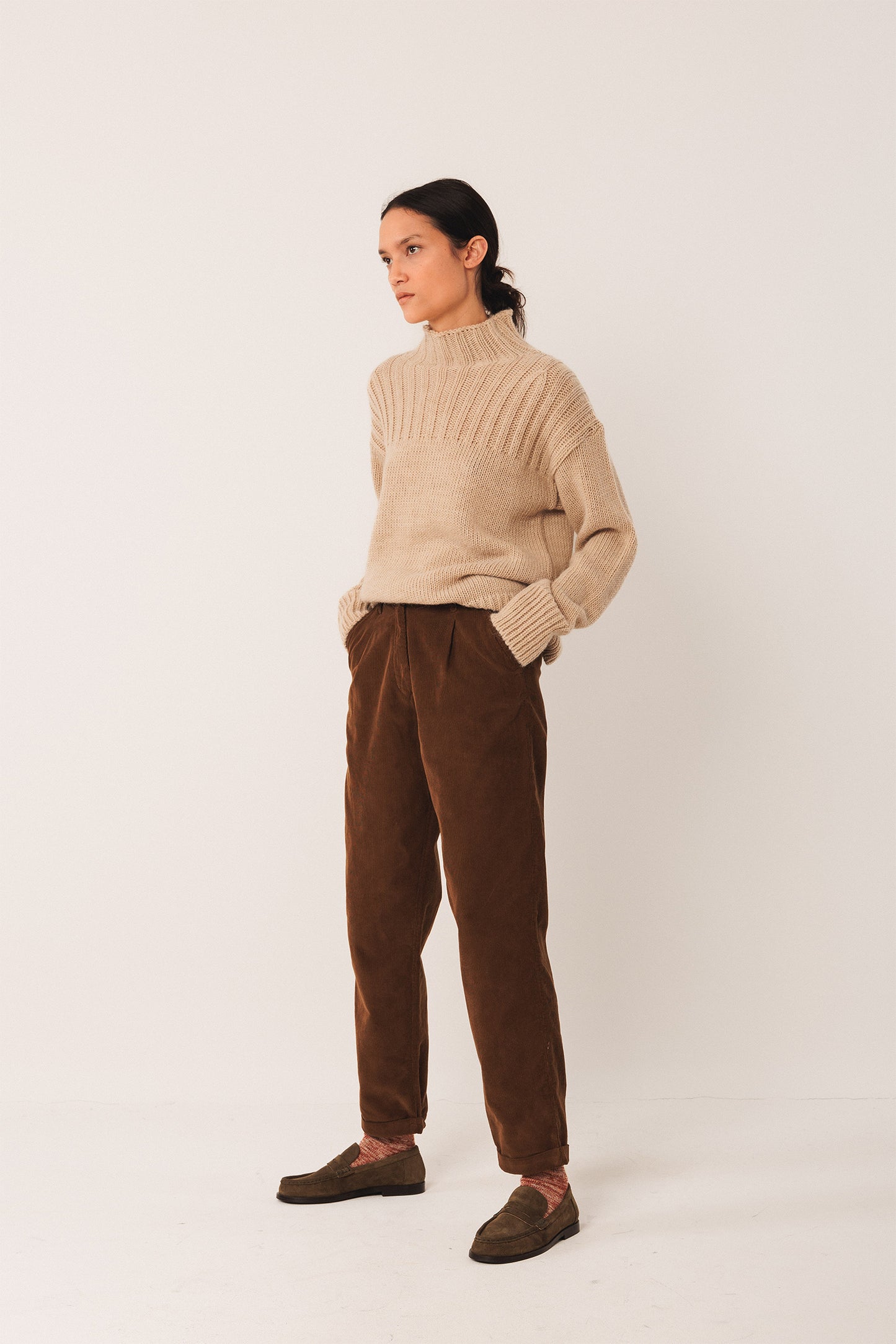 PANTALÓN PANA CARROT